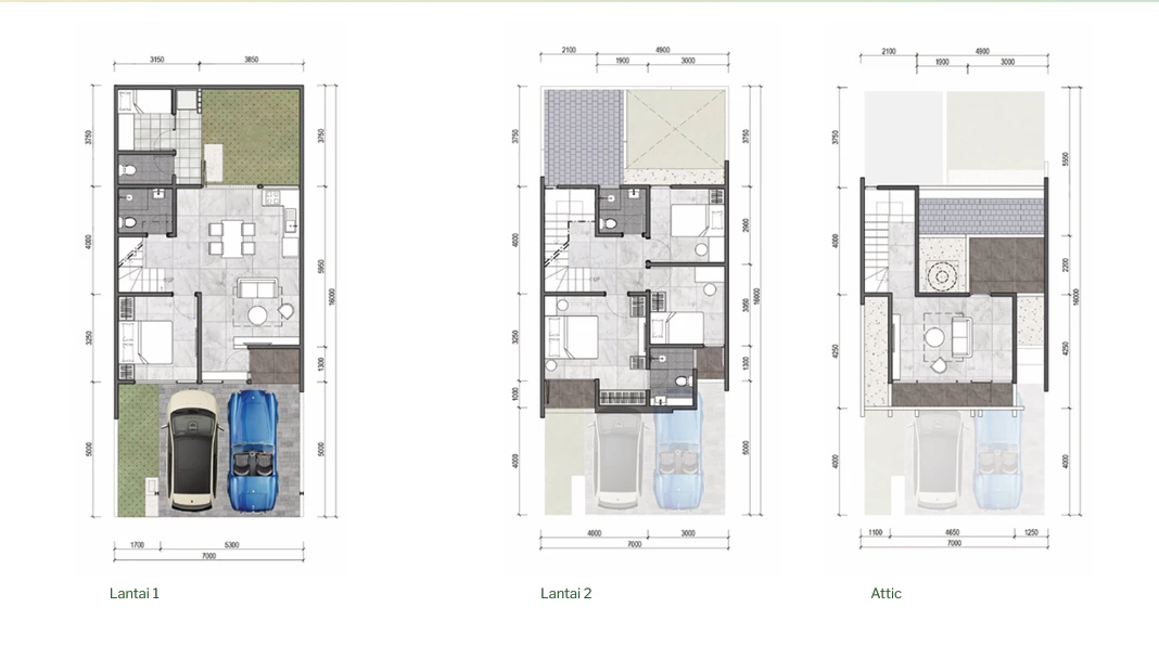 Floor plan for Type 15 — Typical