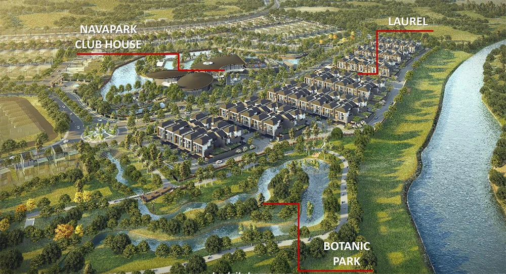 Siteplan Laurel at NavaPark — LN 2-9 Last Stock