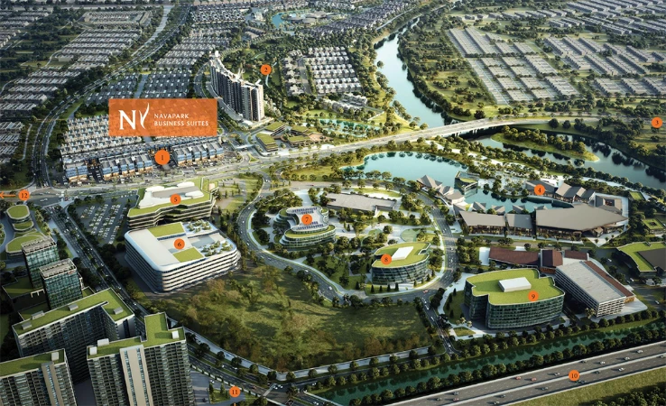 Navapark Business Suites — Master Plan BSD City